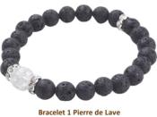 Bijoux Lot de 3 Bracelets Perles MAHRA (Pochette Jute)