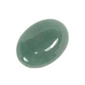 Aventurine Verte cabochon pierre polie ovale 40x30 mm