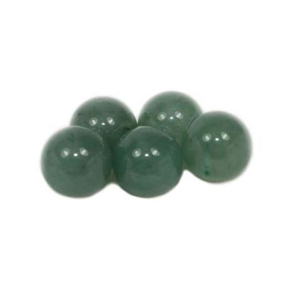 Aventurine Verte Perle NON Percée 8 mm (Lot de 10 perles)