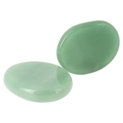 Aventurine Verte galet pierre plate (4,5x3,5x0,7 cm)