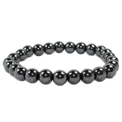 Bracelet Hématite Perles de 8 mm