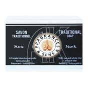 Savon traditionnel Musk - 100 grammes - Fragrances & sens