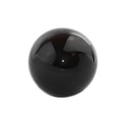 Boule en pierre d'Agate Noire (4 cm) avec socle