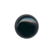 Cabochon rond 18 mm en Agate Noire pierre gemme