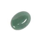 Aventurine Verte cabochon pierre polie ovale 25x18 mm