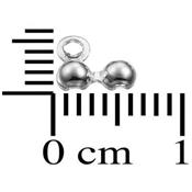 Cache Noeud Crochet 6,5 mm en Argent 925 (Lot de 5)