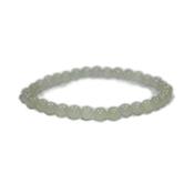 Bracelet Jade de Chine en Pierre Boule de 6 mm