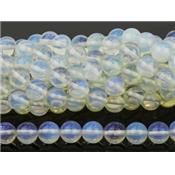 Opalite Perle Ronde Lisse Percée 4 mm (Lot de 20 perles)