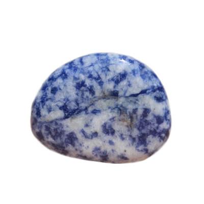 Quartz Bleu galet pierre plate (3 à 4 cm)