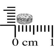 Perle Ovale Facettée 4x3 mm en Argent 925 (Lot de 2 perles)