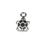 Tortue 8,4x6 mm en Argent 925