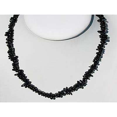 Collier Tourmaline Noire en Pierre Baroque