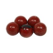 Jaspe Rouge Perle NON Percée 8 mm (Lot de 10 perles)