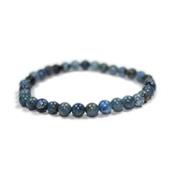 Bracelet Larimar en Pierre Boule de 6 mm