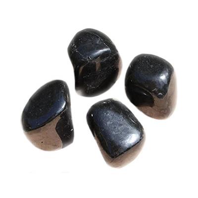 Shungite Gros galet pierre roulée (200 à 250 grammes)