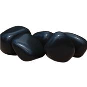 Agate Noire ou Onyx galet pierre roulée