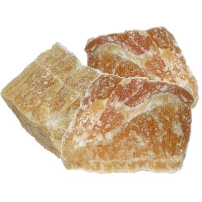 Aragonite Orange pierre brute (Sachet de 200 grammes - 3 Pierres naturelles)