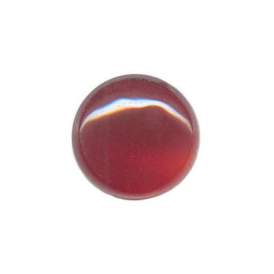 Cabochon rond 18 mm en Cornaline pierre gemme