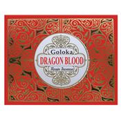 Résine Encens Goloka Sang de Dragon en grains - Relaxante (Vendu en Sachet de 50 grammes)