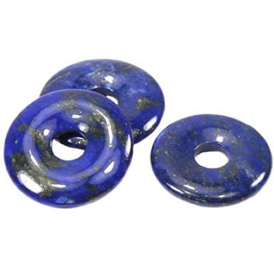 Lapis-lazuli Pendentif Pi Chinois de 3 cm