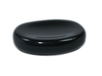 Obsidienne Oeil Céleste Worry Stone galet pierre roulée naturelle - Aromasud