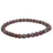 Bracelet Rhodochrosite en Pierre Boule de 6 mm