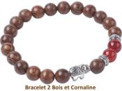 Bijoux Lot de 3 Bracelets Perles HEMMA (Pochette Jute)
