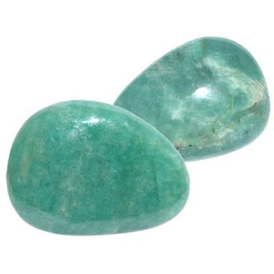 Amazonite de Madagascar Gros galet pierre roulée (50 à 100 grammes)