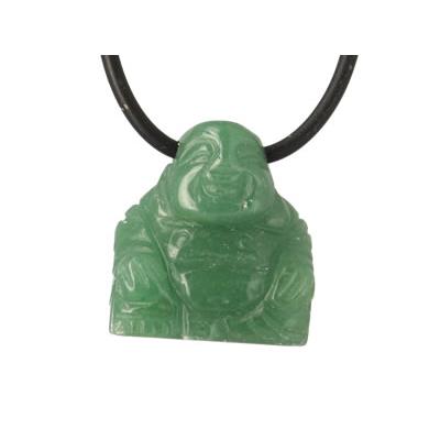 Aventurine Verte Pendentif Bouddha