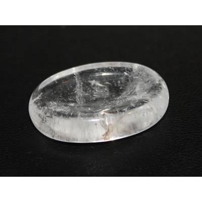 Cristal de Roche galet worry stone ou pierre pouce