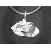 Cristal de Roche Diamant Chine Pendentif pointe brute