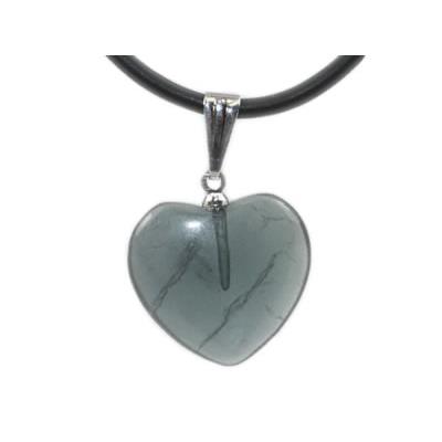 Pendentif Coeur en Fluorine Multicolore (1,8 cm)