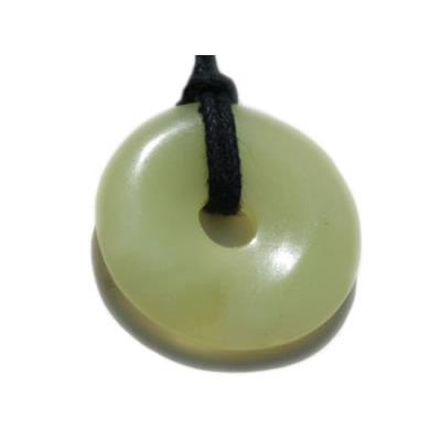Jade de Chine Pendentif Pi Chinois de 2 cm