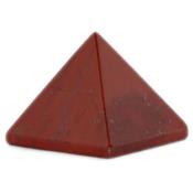 Pyramide en pierre de Jaspe Rouge (4 cm)
