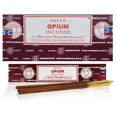 Encens Satya Opium (Bâtons 15 grammes)
