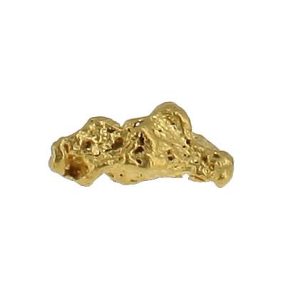 Pépite d'or natif de 1,57 gramme livrée dans une boite cadeau (Pièce unique PO171201-157)