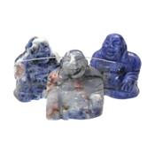 Sodalite Pendentif Bouddha