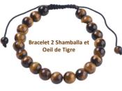 Bijoux Lot de 3 Bracelets Perles DARSHAN (Pochette Jute)