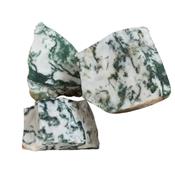 Agate Arbre pierre brute (Sachet de 350 grammes - 3 Pierres naturelles)