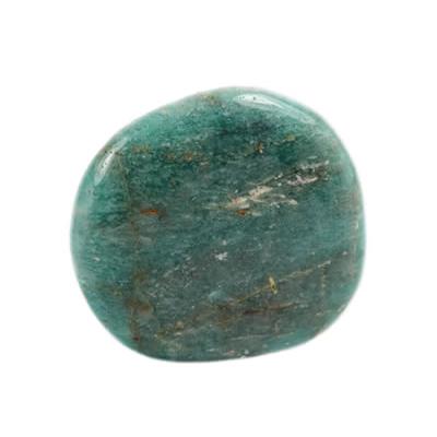Amazonite de Russie galet pierre plate (3 à 4 cm)