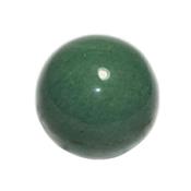 Boule en pierre d'Aventurine Verte (4 cm) avec socle