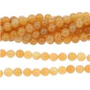 Aventurine Rouge brun Perle Percée 6 mm (Lot de 20 perles)