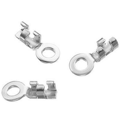 Embout à Pression 6 mm en Argent 925 (Lot de 5 embouts)