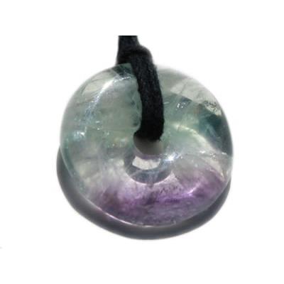 Fluorine Multicolore Pendentif Pi Chinois de 2 cm