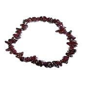 Bracelet en Pierre Baroque - Grenat Rouge