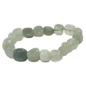 Bracelet Jade en Pierres Roulées