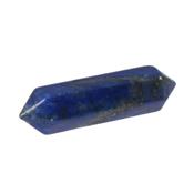 Pointe d'Acupuncture et de Massage en Lapis Lazuli bi terminée (32x8 mm)