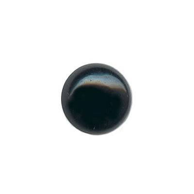 Cabochon rond 8 mm en Obsidienne Oeil Céleste pierre gemme