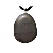 Pendentif de Shungite pierre plate