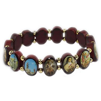 Bracelet des Saints en Bois